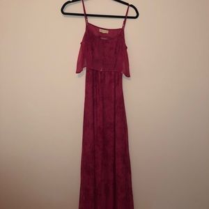 Pink Maxi dress from UrbanOutfitters